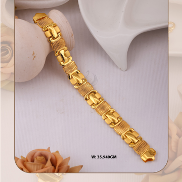 22K Gold Classic Design Lucky For Men by 