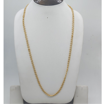Gold Double sher tulsi kanthi by 