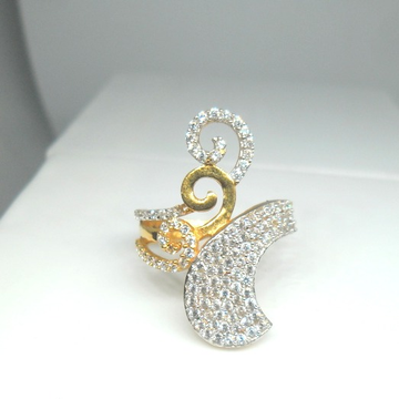 22kt / 916 gold fancy wedding ring for women lrg01... by 