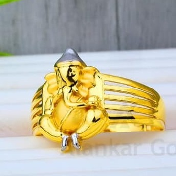 22 Kt 916 Gold Gents Ring by 