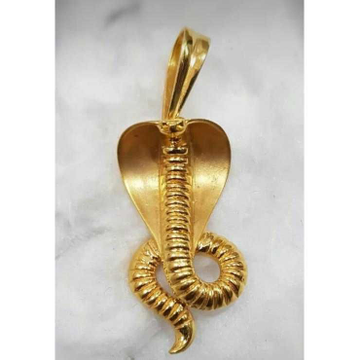 Gold goga maharaj pendant