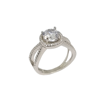 925 sterling silver diamond ring mga - lrs4792