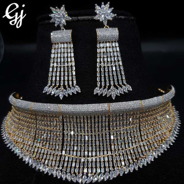 Diamond choki necklace#527