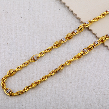 916 Gold Mens Gorgeous Choco Chain MCH616