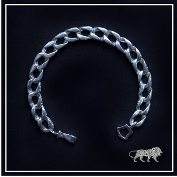 Silver gents bracelet