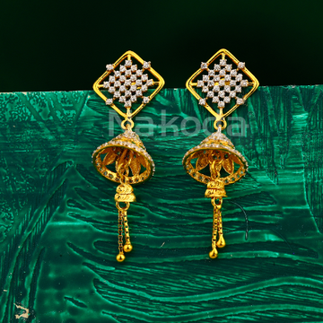 22CT Gold Ladies Jhummar Earring LJE425