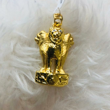 916 gold ashokstamps chain pendant