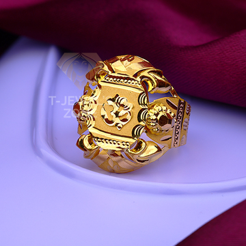 Najarana Jens Gold ring-touch(916) by Jewels Zone