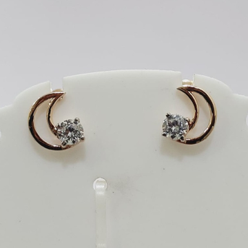20 carat rose gold ladies earrings RH-LE847