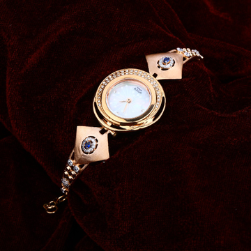 Rose Gold Ladies Diamond Watch-RLW59