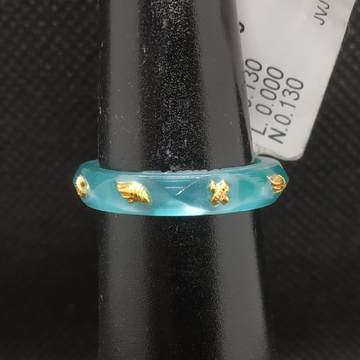 Blue ras glod ring by S.P. Jewellers
