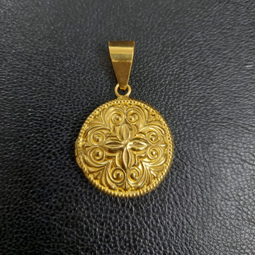 916 Gold Fancy Pendant