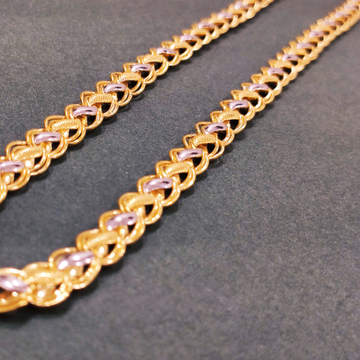 22 carat 916 gold Lotus chain by Suvidhi Ornaments