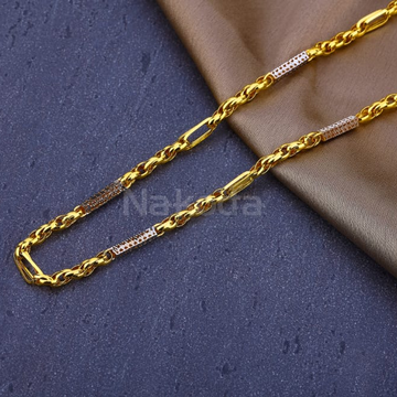22KT Mens Gold Chain MCH872
