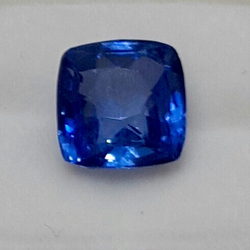 12.24ct cushion blue blue-sapphire-neelam by 