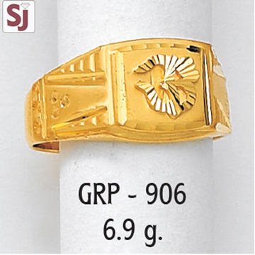 Om Gents Ring Plain GRP-906