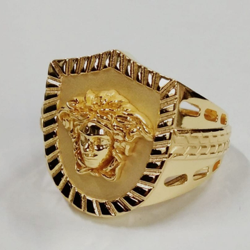 916 gold bahubali gents ring by 