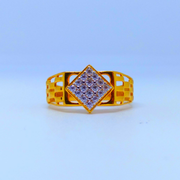 22 kt 916 hallmark fancy rhombus Shape diamond gen... by Harekrishna Gold