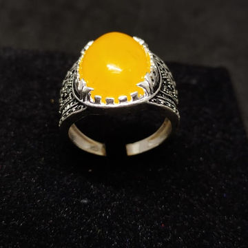 silver traditional gents rings RH-GR588