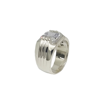 New Collection In 925 Sterling Silver Gents Ring M...