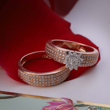 18kt Rose Gold  women wedding wear Natural by 