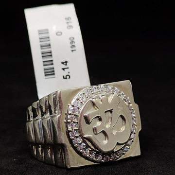 92.5 silver traditional gents rings RH-GR235