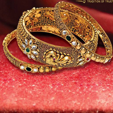 ANTIQUE JADTAR BANGLES 916 by 