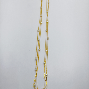 22KT Gold Fancy Chain by Suvidhi Ornaments