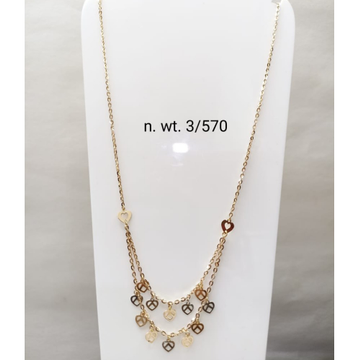 22 carat gold classical ladies chain RH-LC824