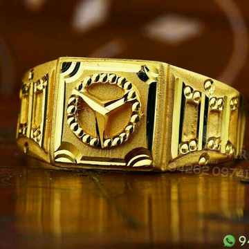 Fancy Classic Gents Ring 916