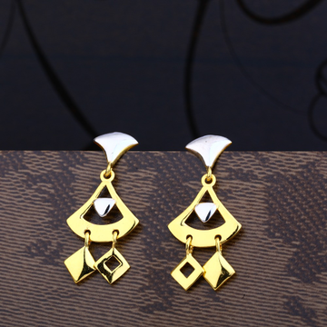 Ladies 22K Gold Classic Earring -LPE66
