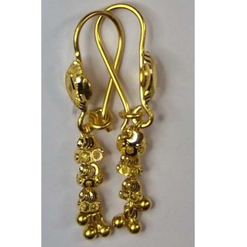 916 Gold Fancy Tardul Earrings Akm-er-111 by 