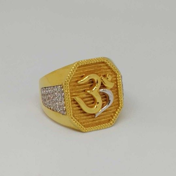 22 kt Gold Gents Branded Ring by 