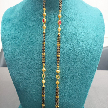 916 Gold Antique Mangalsutra by Suvidhi Ornaments