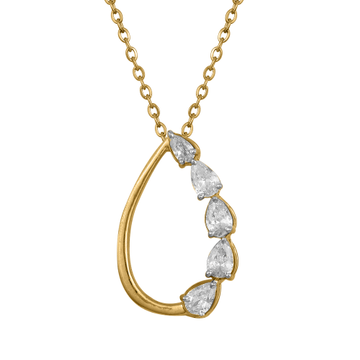 Diamond Gold Shining Pendants MDP140