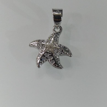 925 sterling silver star fish diamond pendants by 
