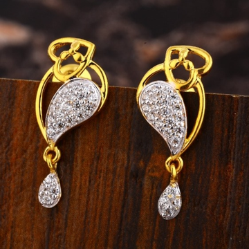 22 carat gold classical ladies earrings RH-LE466