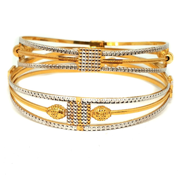 1 gm gold forming bangles mga - gf0010
