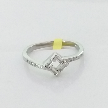 92.5 Silver Fancy Diamond ring by 