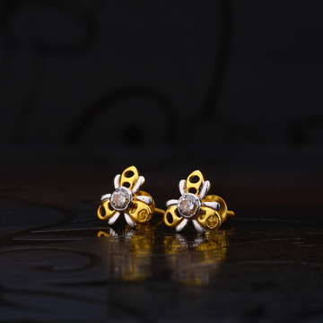 22ct Gold Diamond Solitare Earring LSE182