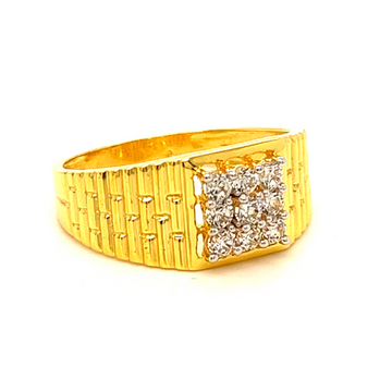 22K Brito style gents ring by 