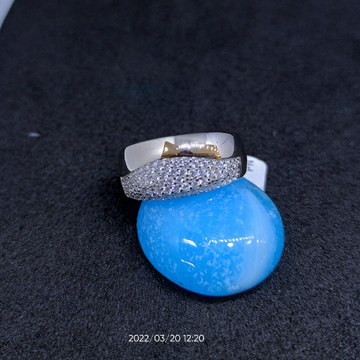 M4 fancy ring by Ghunghru Jewellers