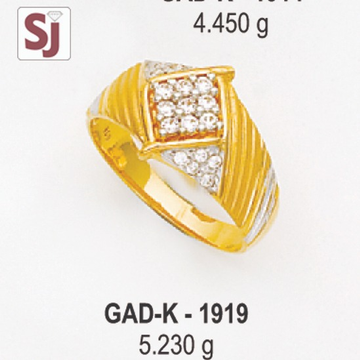 Gents Ring Diamond GAD-K-1919