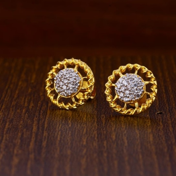 22 carat gold ladies earrings RH-LE497