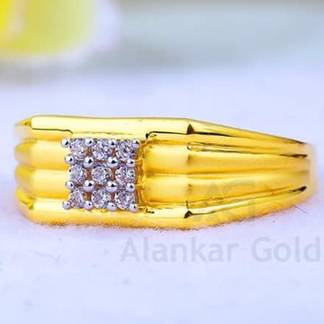 916 Gold Gents Ring 0006