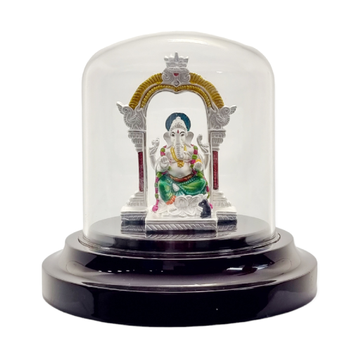 Vighnaharta Ganeshji Idol In 999 Silver MGA - GFS0...