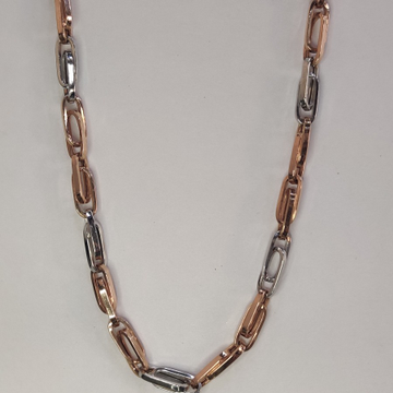 Pj-CH18/9 18 carat rose gold Gents chain by 