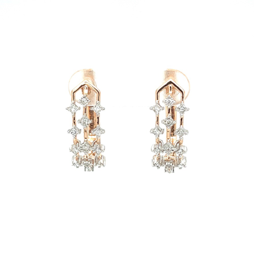 Royale Collection Diamond Studded Bali Earring in...