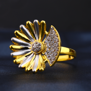 22CT Gold Women's Gorgeous Hallmark Ring LR820