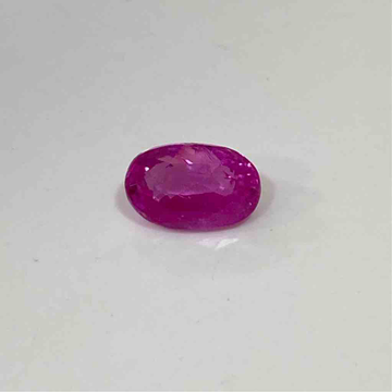4.70ct oval pink ruby-manek by 